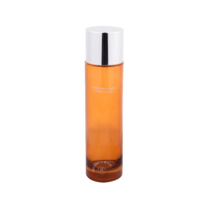 200ml Botol Losyen Toner Amber Glass Elegant