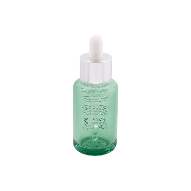 50ml botol serum kaca hijau 50ml
